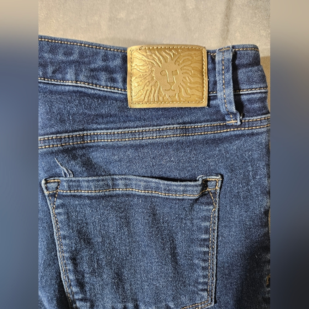 Anne Klein Mid Rise Skinny Denim Jeans Size 8 - Picture 7 of 7